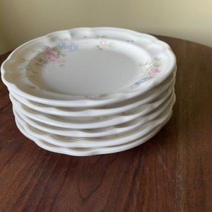 Salad Plates Tea Rose Pfaltzgraff